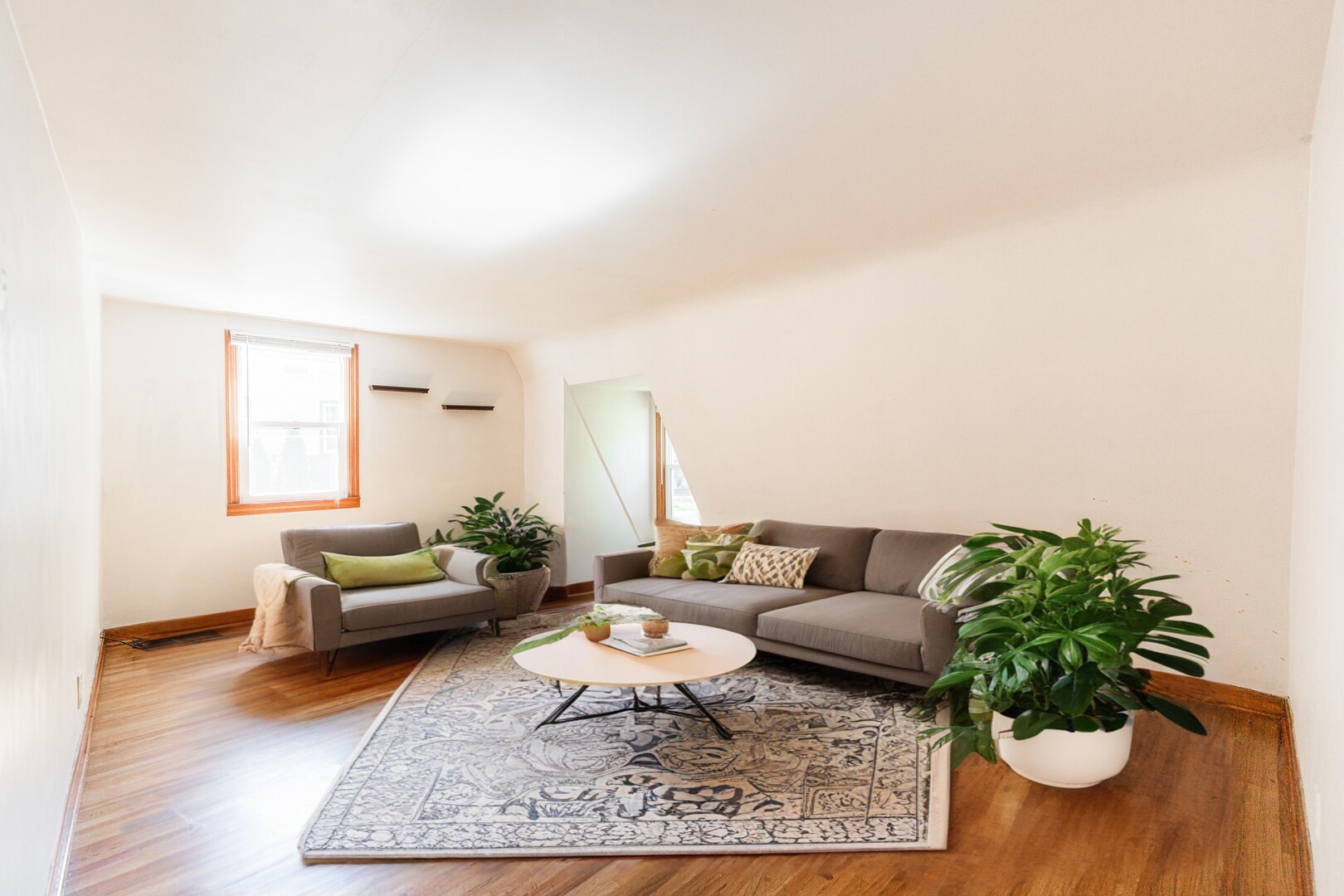 512 North 6th Street, Unit 2 DeKalb, IL 60115 - Photo 10 of 16 a living room with furniture and a potted plant
