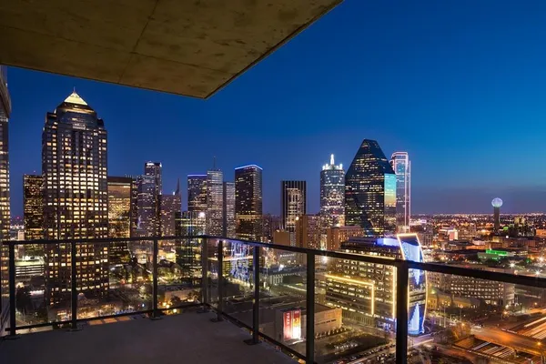 a city view