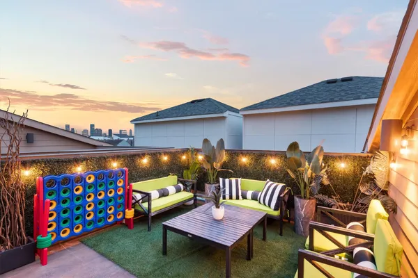 a view of a house with a swimming pool