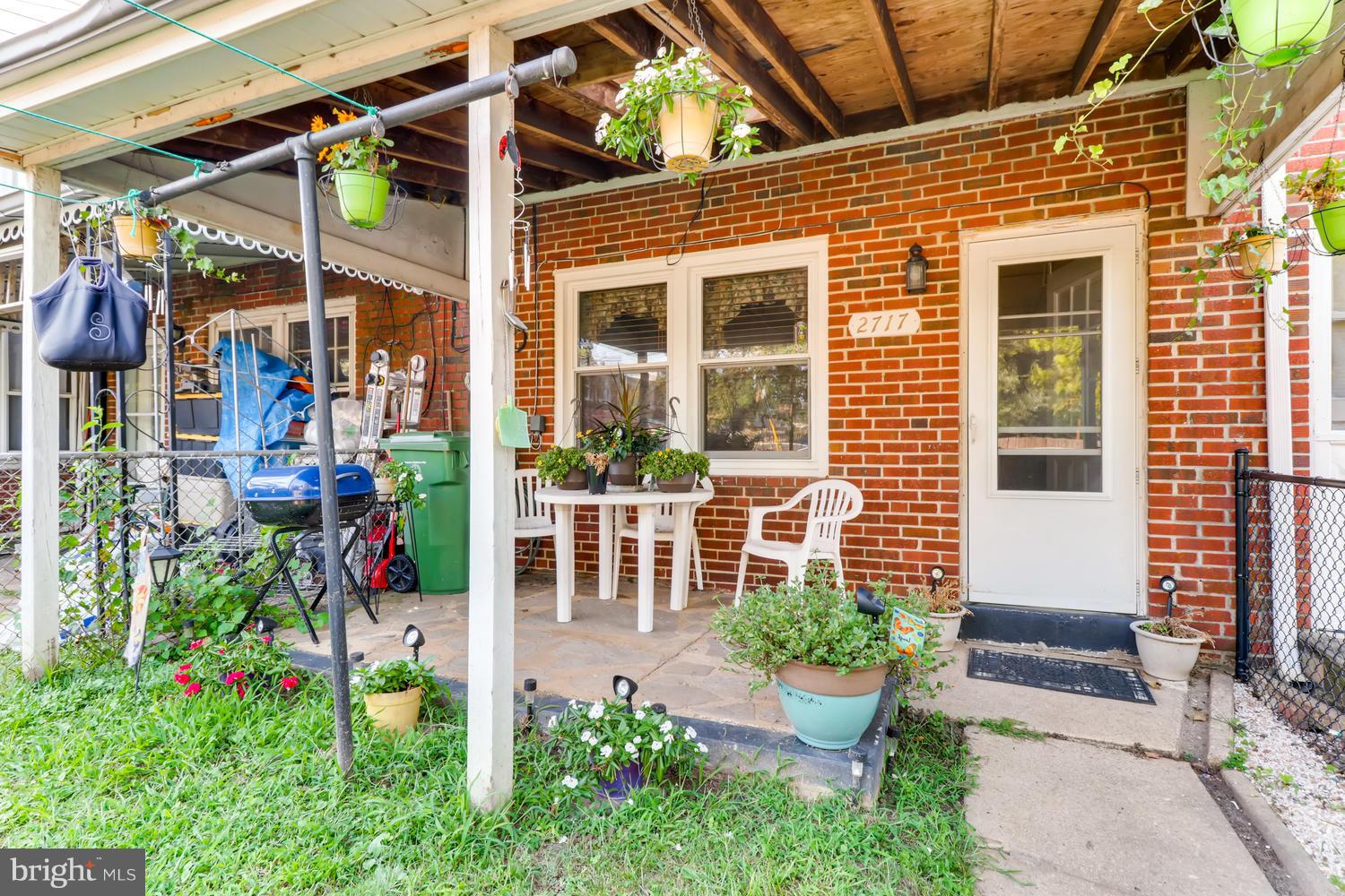 2717 Hollins Ferry Road Baltimore, MD 21230 - Photo 28 of 30 Covered patio out back for outdoor living