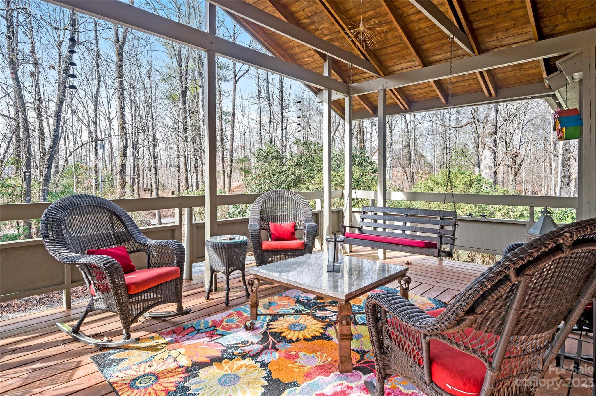 139 Panther Gap Road Brevard, NC 28712 - Photo 38 of 42 a living room with furniture