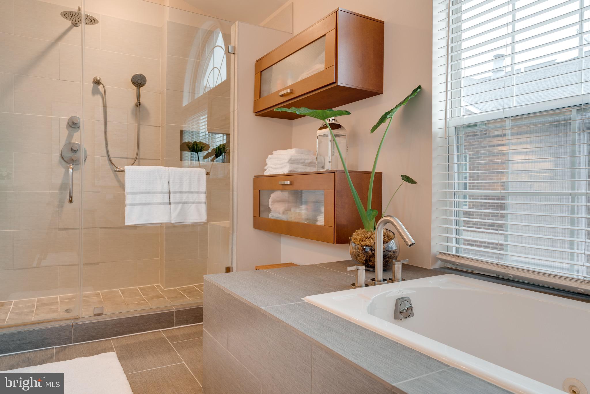 3028 South Glebe Road, Unit 3028 Arlington, VA 22206 - Photo 36 of 43 Master bath / tub & shower