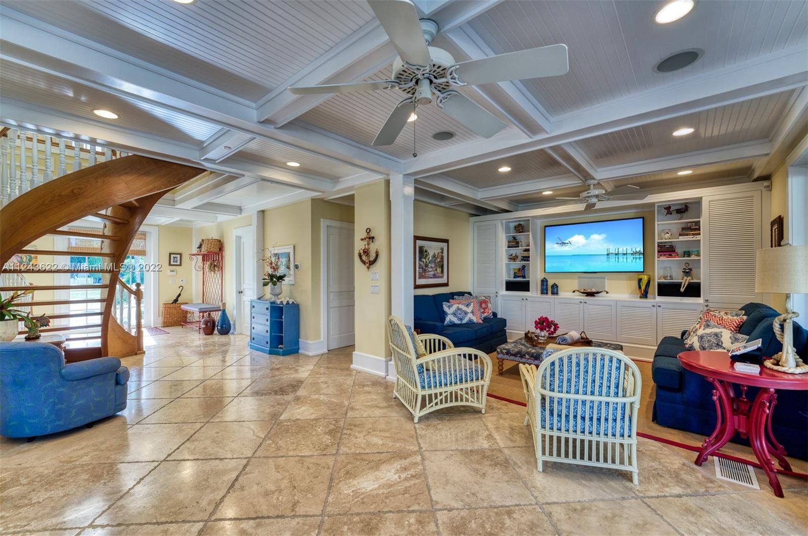 32 Sunset Key Drive Key West, FL 33040 - Photo 5 of 49 a living room with furniture and a flat screen tv