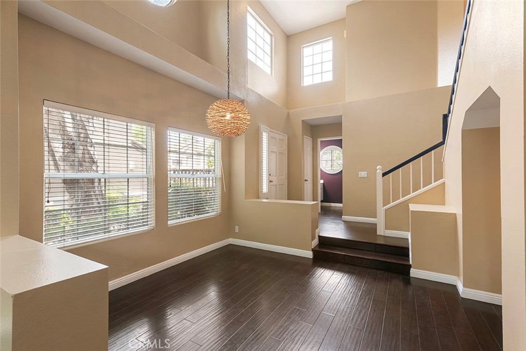 27726 Rubidoux Mission Viejo, CA 92692 - Photo 4 of 31 a view of entryway and hall with wooden floor