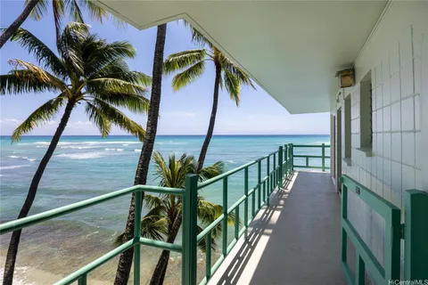 a view of an outdoor space and deck