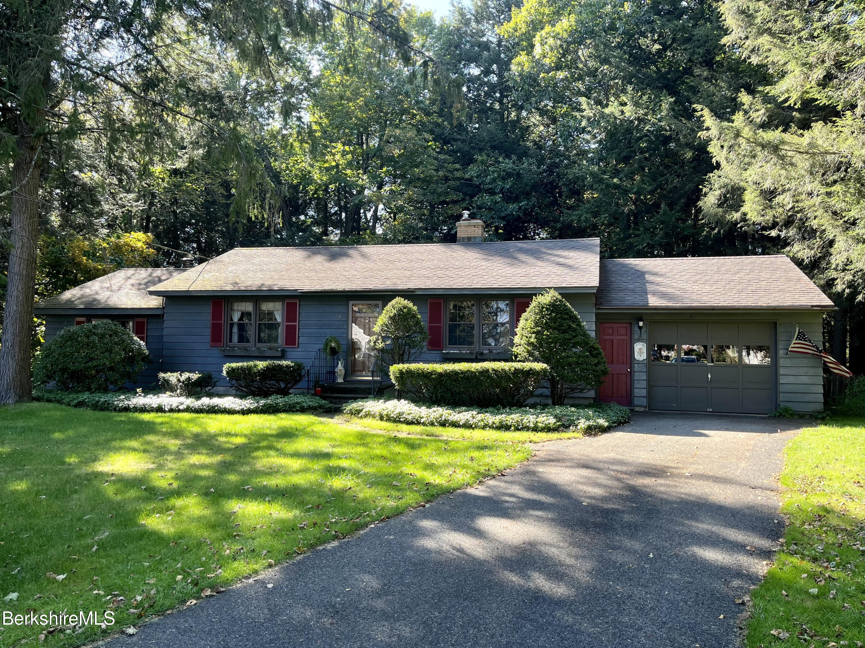 28 Chestnut Street Dalton, MA 01226 - Photo 1 of 33 a view of a house with swimming pool and sitting area
