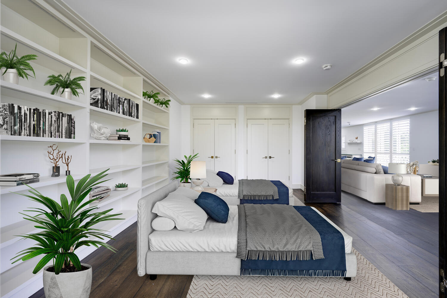 429 Australian Avenue, Unit 9 Palm Beach, FL 33480 - Photo 8 of 18 a living room with furniture flowerpot and wooden floor