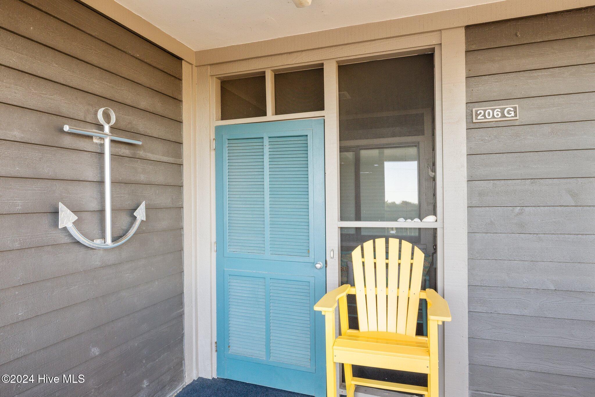 2402 West Fort Macon Road, Unit 206G Atlantic Beach, NC 28512 - Photo 28 of 40 Front Door
