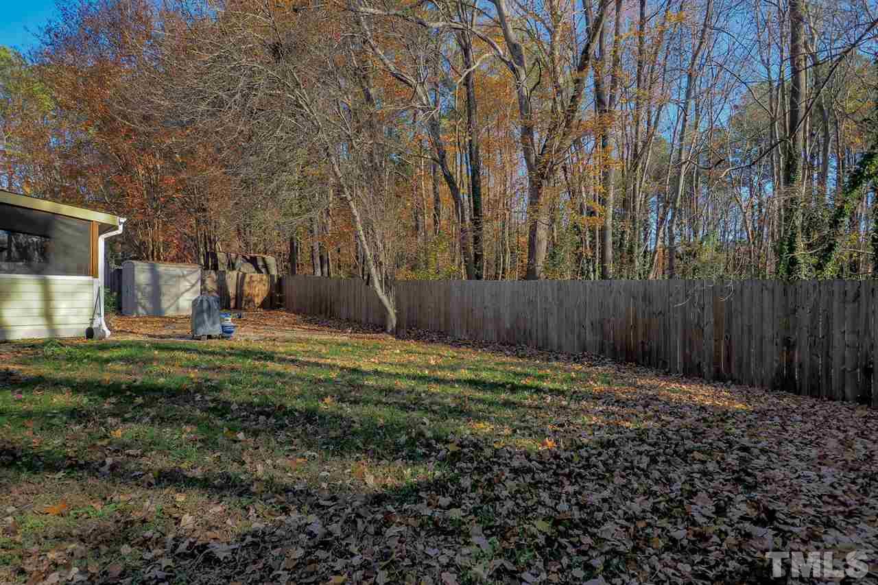 2309 Carthage Circle Raleigh, NC 27604 - Photo 21 of 23 a backyard of a house