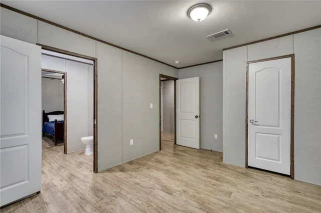 an aerial view of a house with a swimming pool