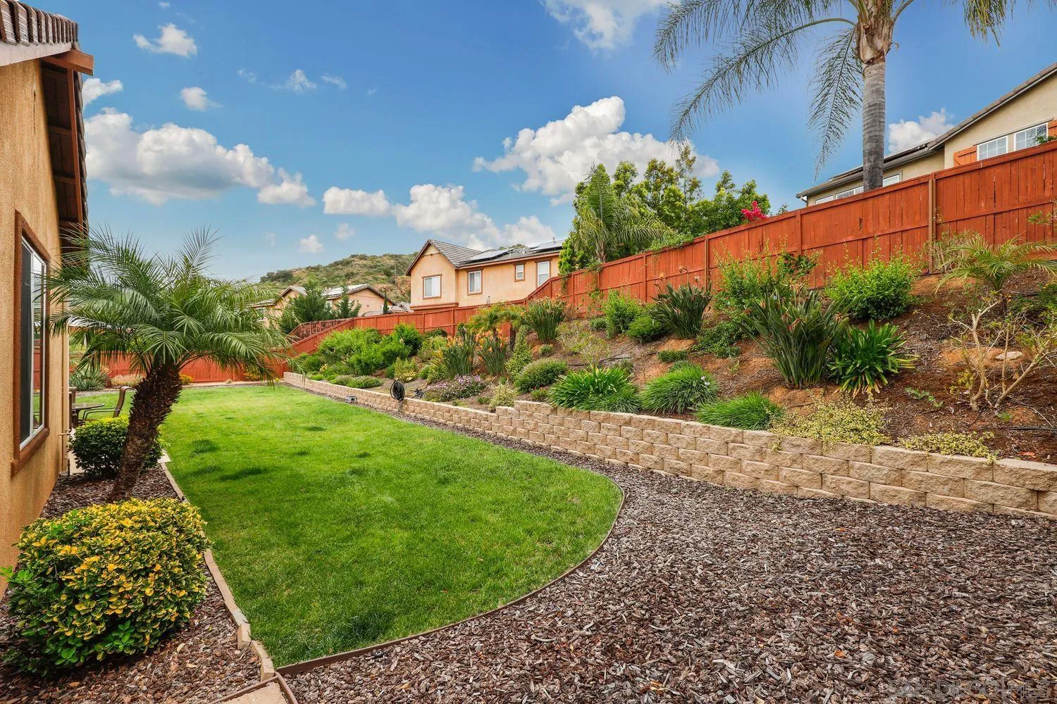 3250 Beven Drive Escondido, CA 92027 - Photo 28 of 34 a view of a garden with a pathway