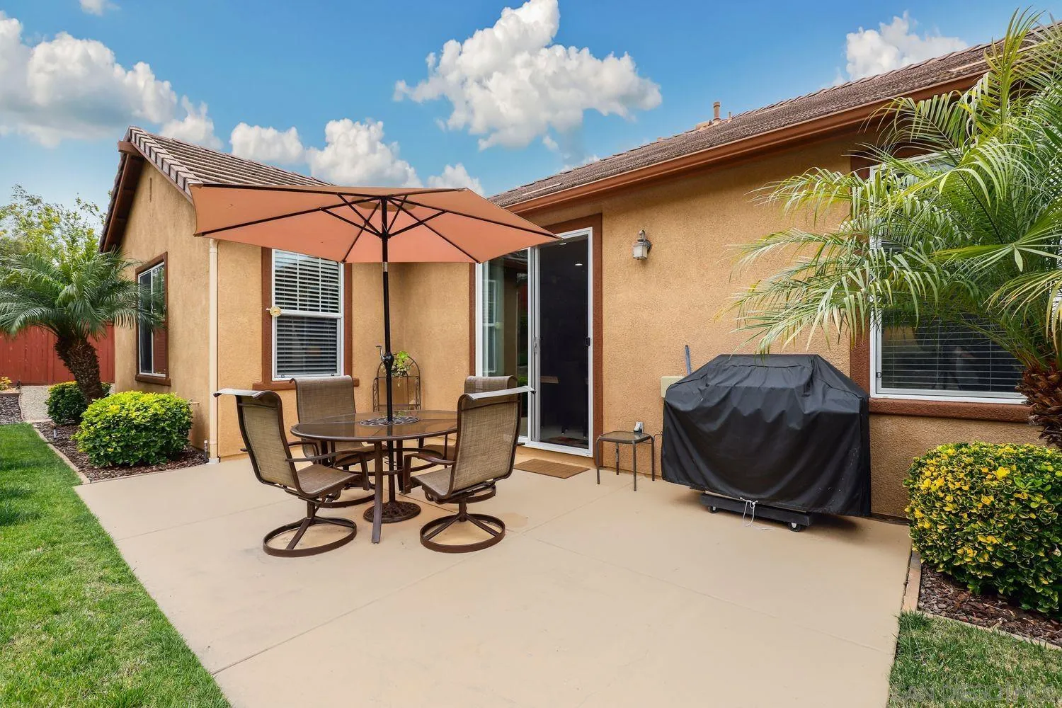 3250 Beven Drive Escondido, CA 92027 - Photo 30 of 34 a view of backyard with swimming pool and furniture