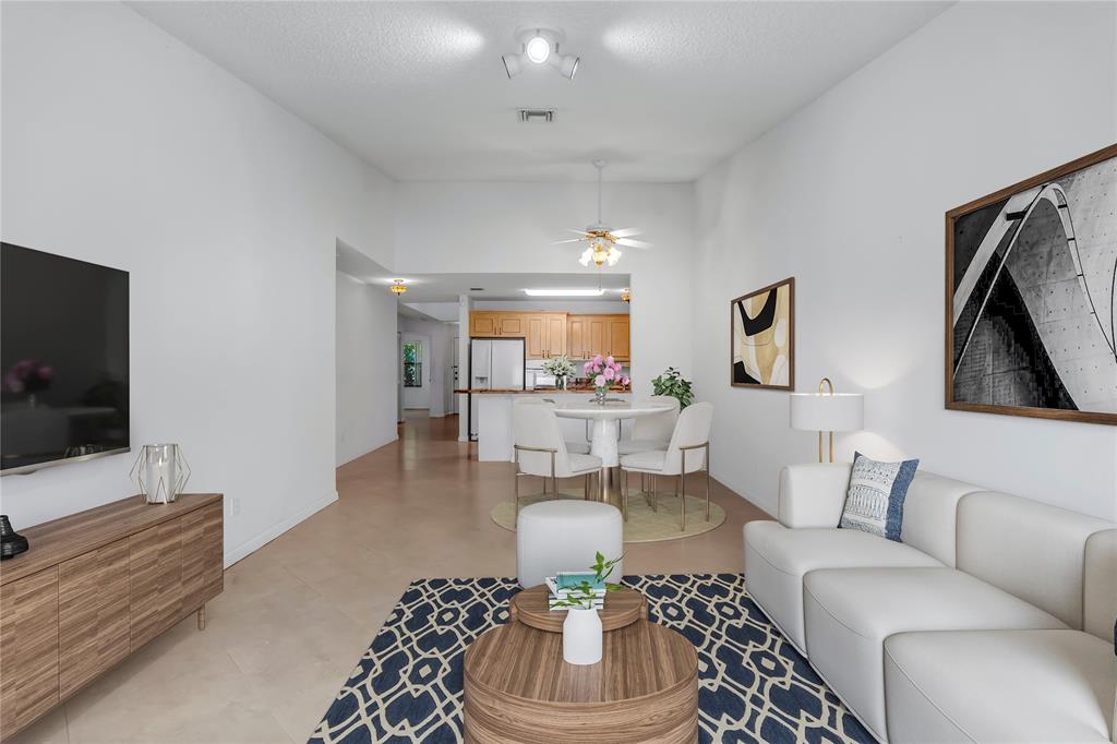 6796 North Pine Island Road, Unit 6796 Tamarac, FL 33321 - Photo 15 of 36 Staging living room