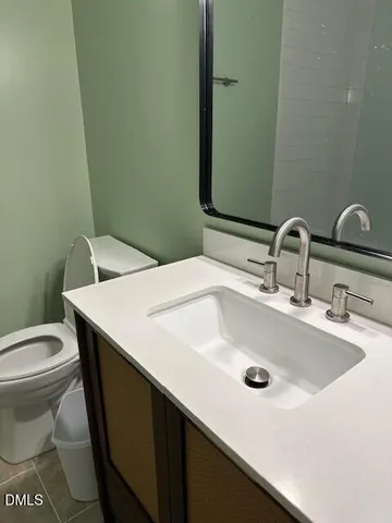 a close view of shower tap