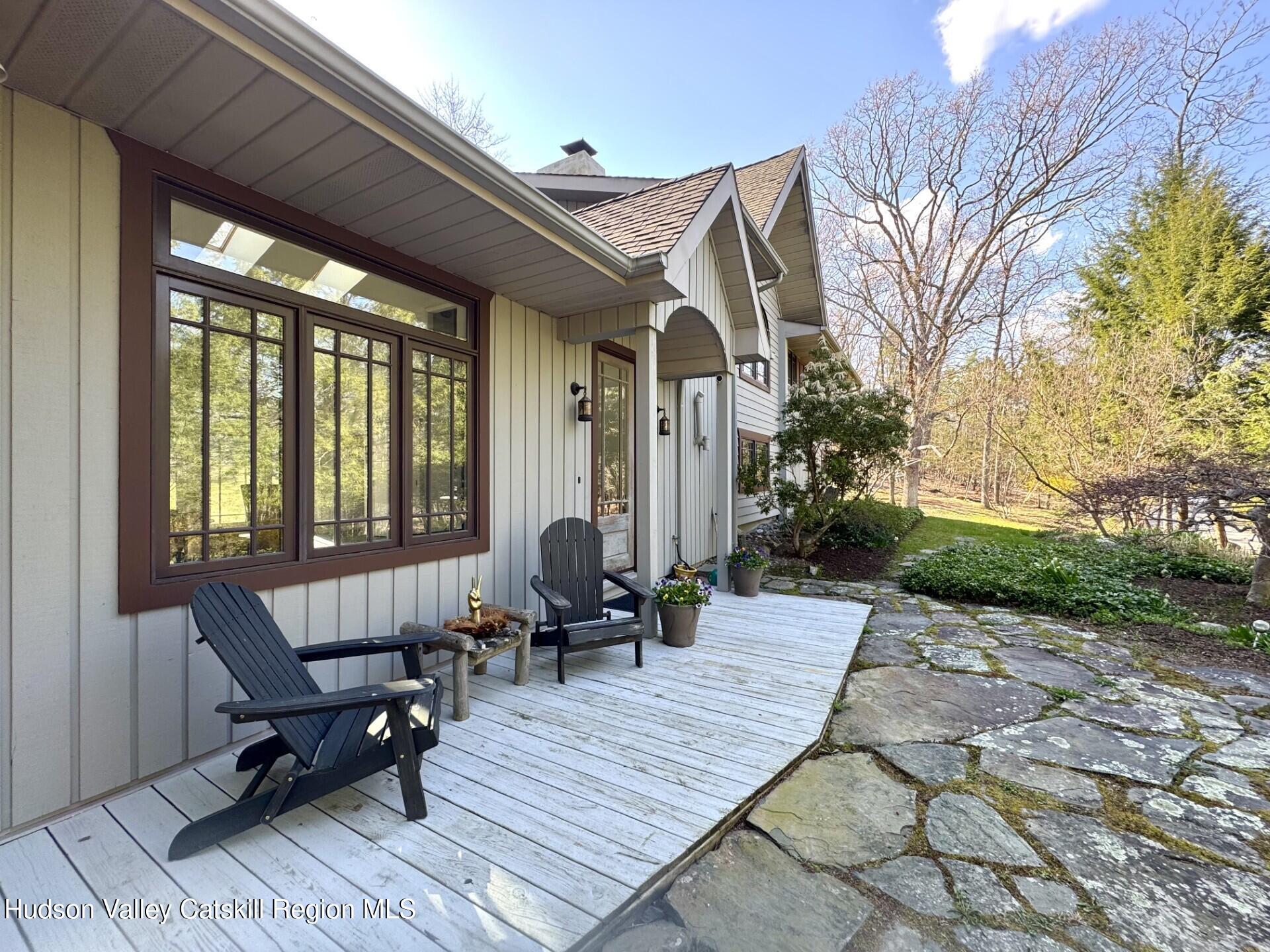 115 Jones Quarry Road Woodstock, NY 12498 - Photo 4 of 38 a patio view with patio furniture