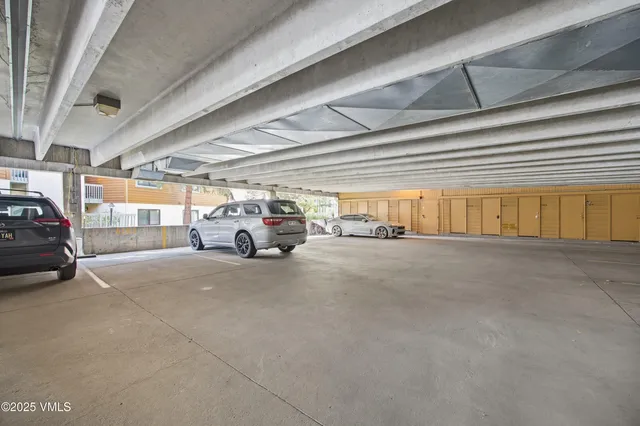 a view of parking area