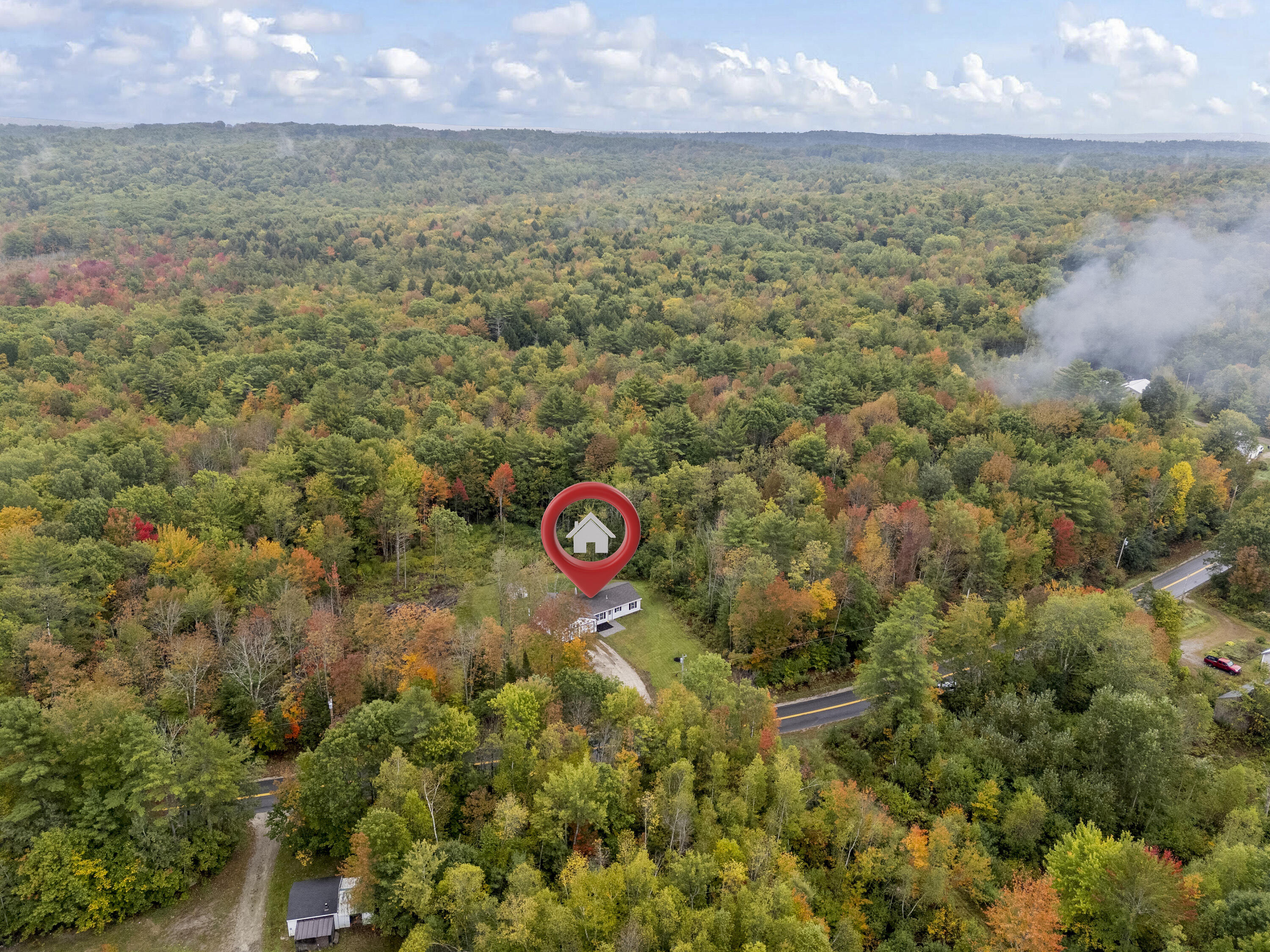 201 Benson Road West Gardiner, ME 04345 - Photo 40 of 48 Aerial