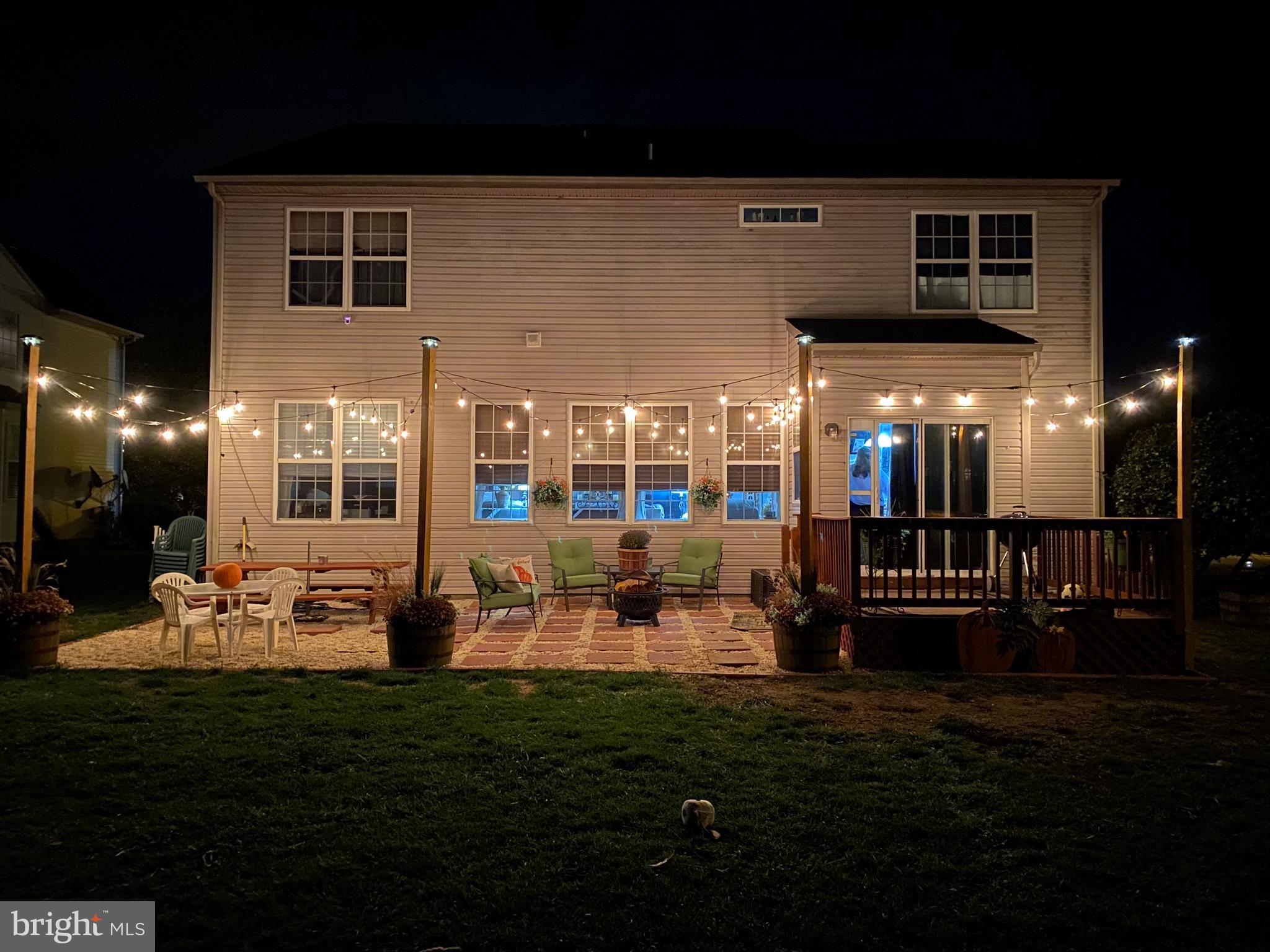 1 Bohemia Road Bear, DE 19701 - Photo 66 of 66 Large back deck & patio at night