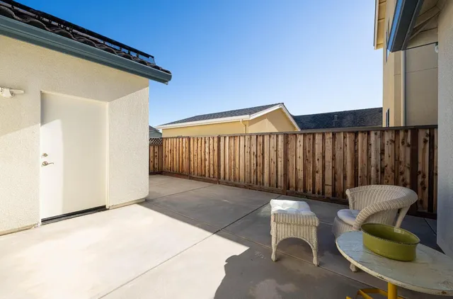 a view of outdoor space and barbecue grill