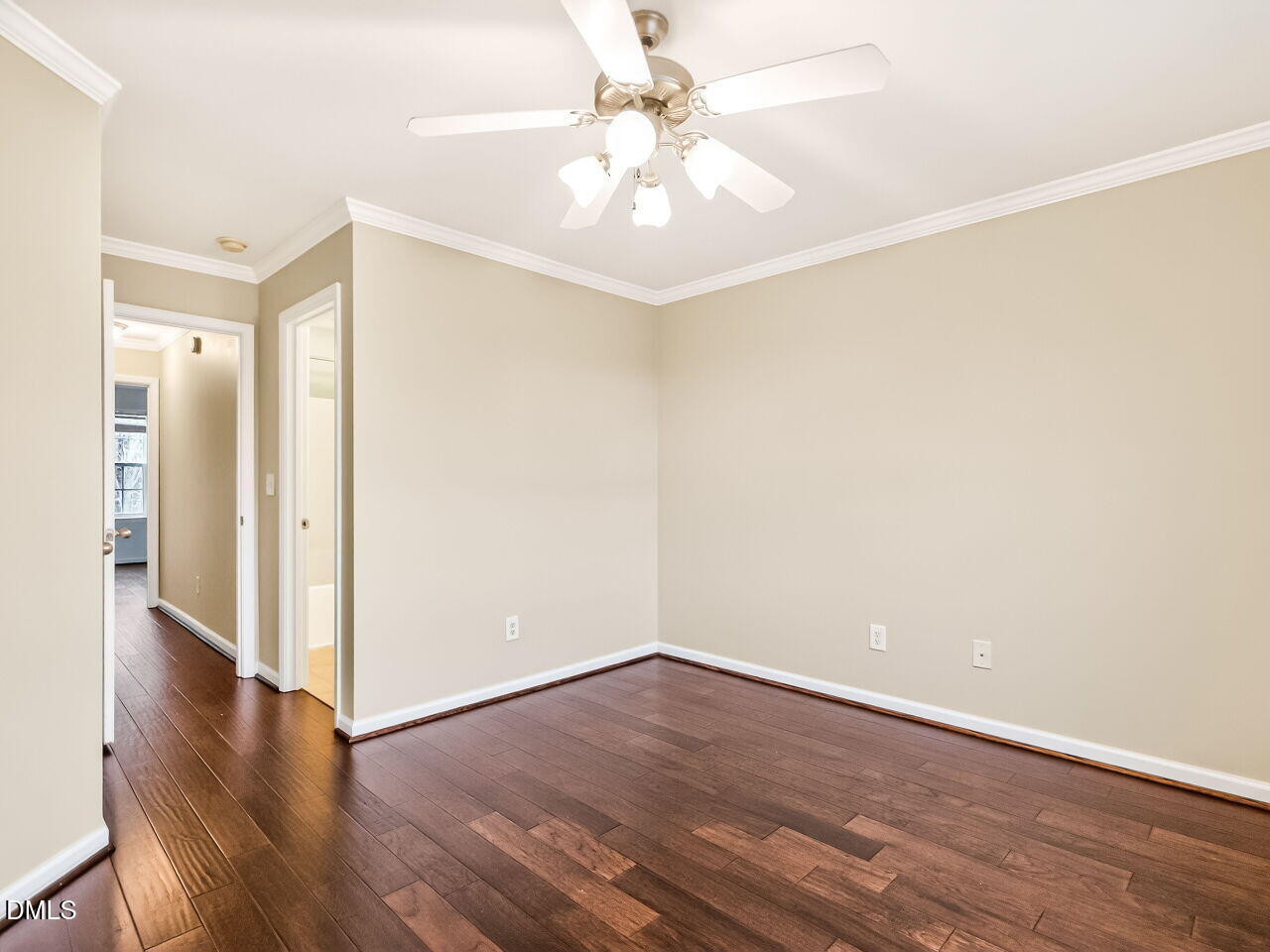 102 Grey Elm Trail Durham, NC 27713 - Photo 25 of 38 a view of an empty room with wooden floor