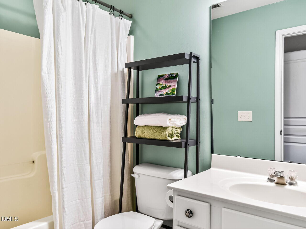 102 Grey Elm Trail Durham, NC 27713 - Photo 26 of 38 a bathroom with a sink toilet and vanity