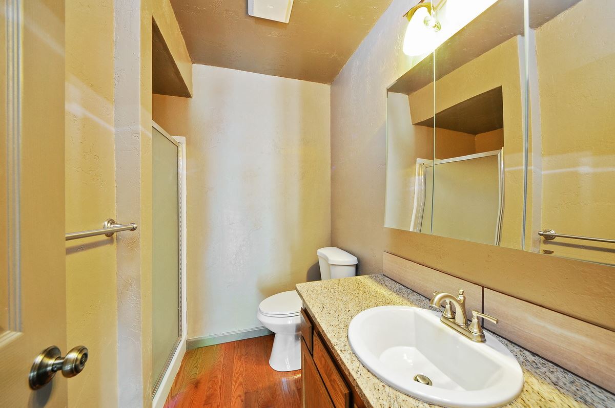 3453 1/2 G Road Clifton, CO 81520 - Photo 12 of 21 a bathroom with a sink and a mirror