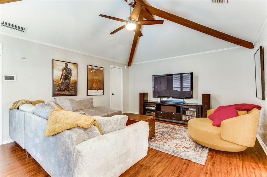 10014 Silver Creek Road Dallas, TX 75243 - Photo 9 of 19 Large den with closet