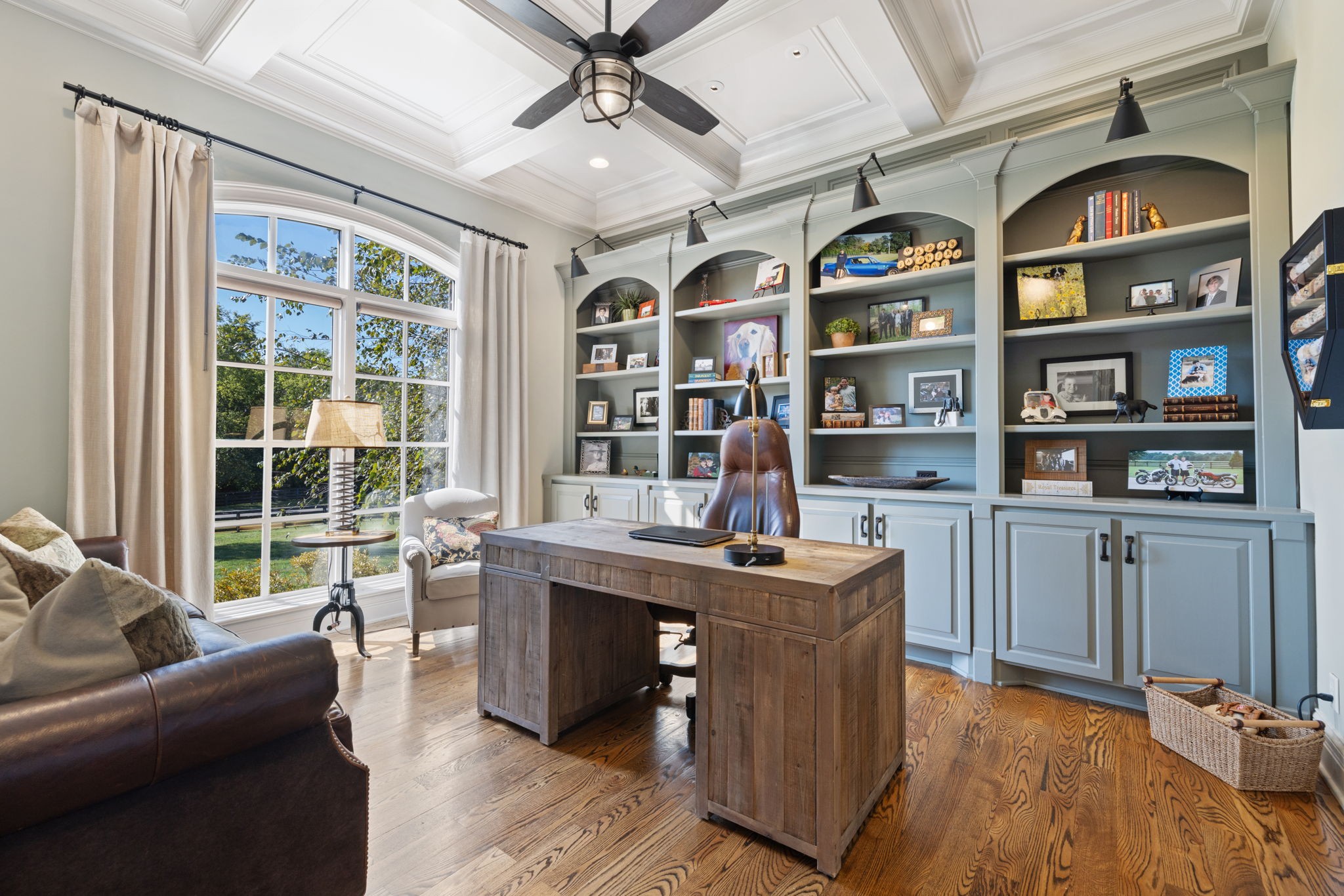 4219 Two Rivers Lane Franklin, TN 37069 - Photo 29 of 69 a view of a workspace with furniture and a window