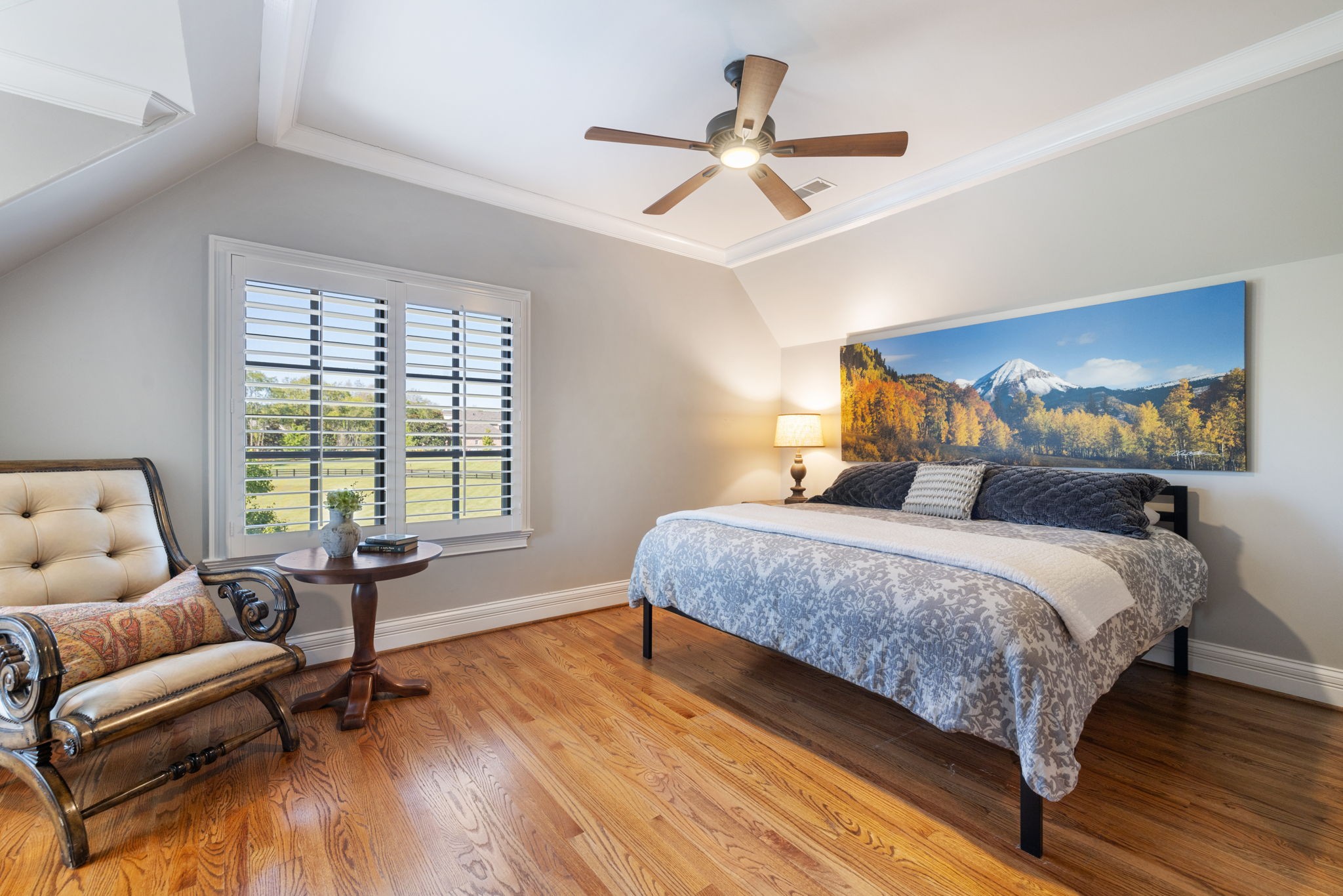 4219 Two Rivers Lane Franklin, TN 37069 - Photo 43 of 69 a bedroom with a bed a couch and a window