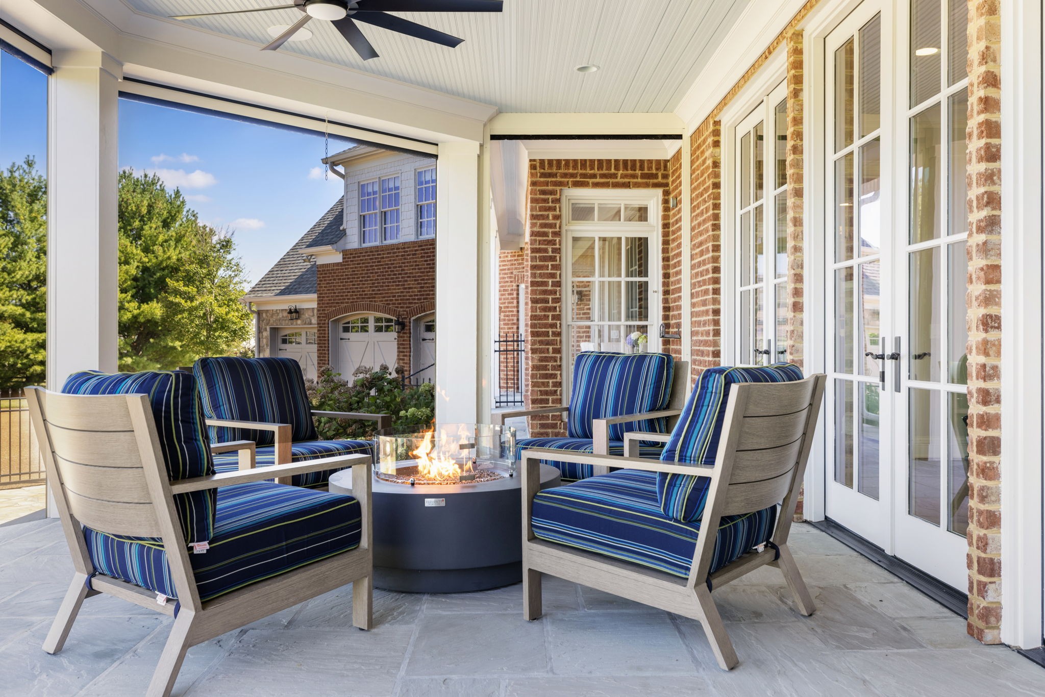 4219 Two Rivers Lane Franklin, TN 37069 - Photo 54 of 69 a outdoor living space with furniture and a potted plant