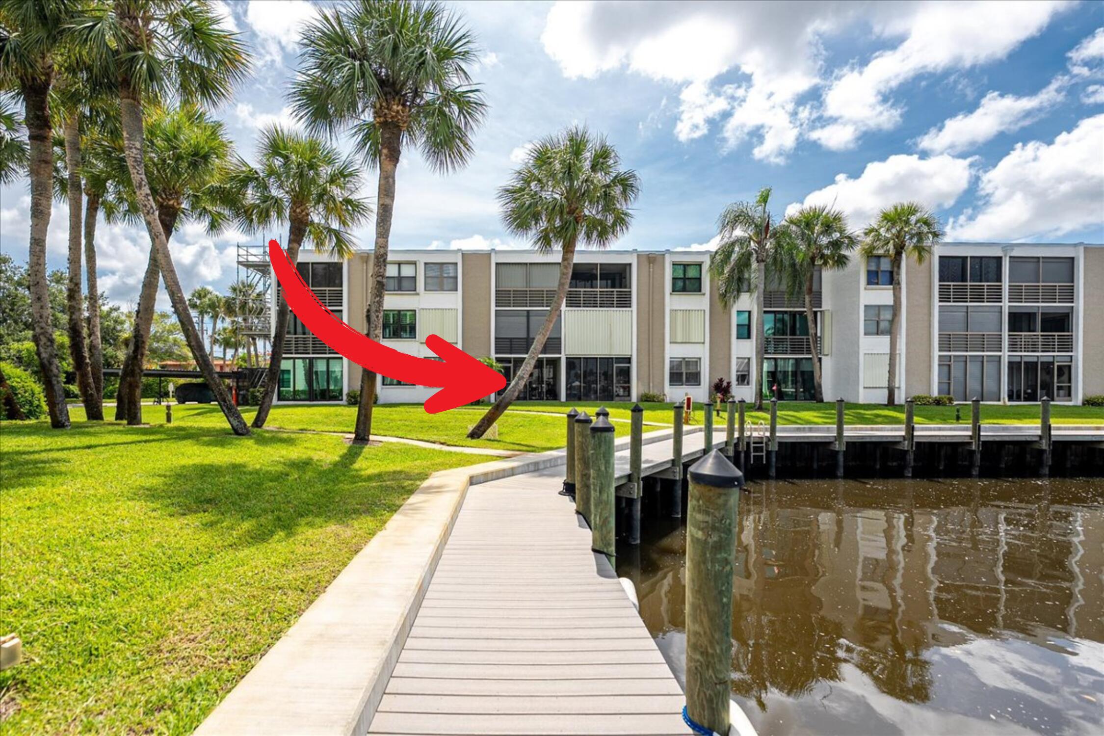 1950 Southwest Palm City Road, Unit 5109 Stuart, FL 34994 - Photo 8 of 14 dock out back