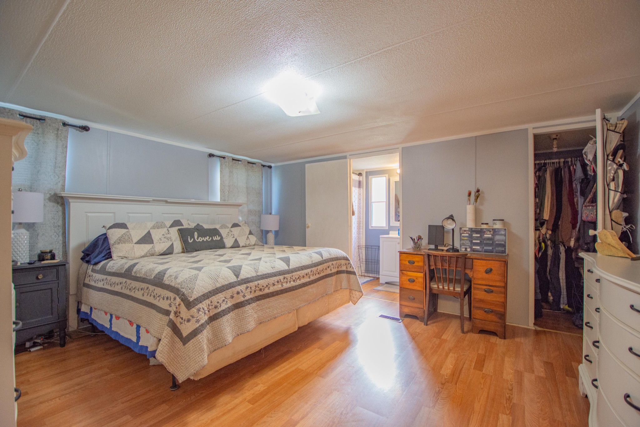 2490 Tackets Branch Road Prospect, TN 38477 - Photo 10 of 42 a bedroom with bed and a view of kitchen