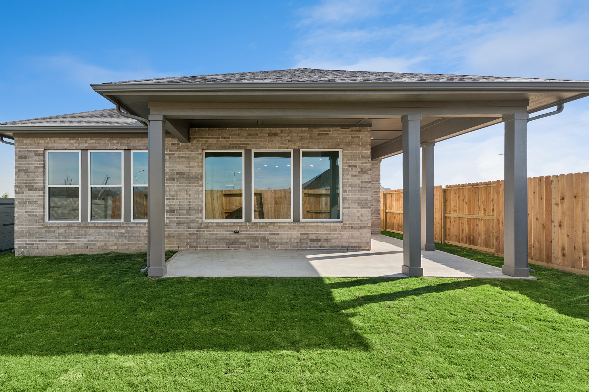 26502 Delightful Drive Hockley, TX 77447 - Photo 8 of 50 a view of house with backyard