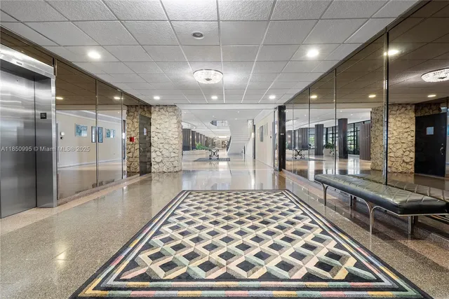 a front view of a building