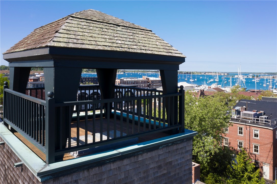 25 Mill Street Newport, RI 02840 - Photo 36 of 46 The 65' tower with 360 degree views of Newport Harbor and Historic Hill.