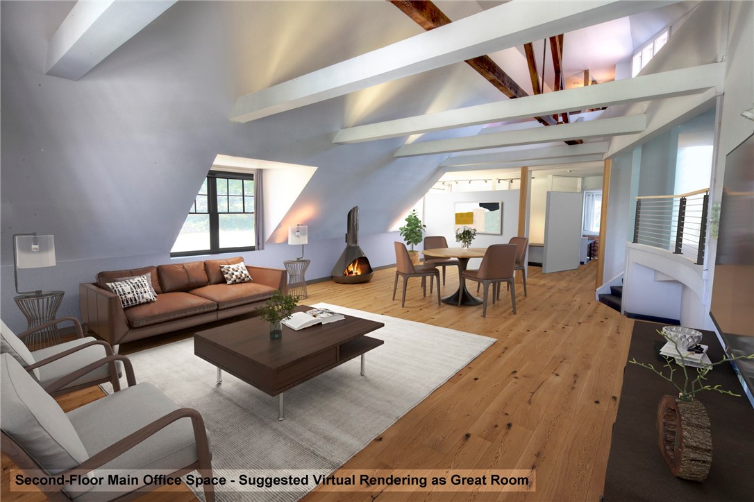 25 Mill Street Newport, RI 02840 - Photo 8 of 46 Main office space on second floor virtually renovated as a great room.