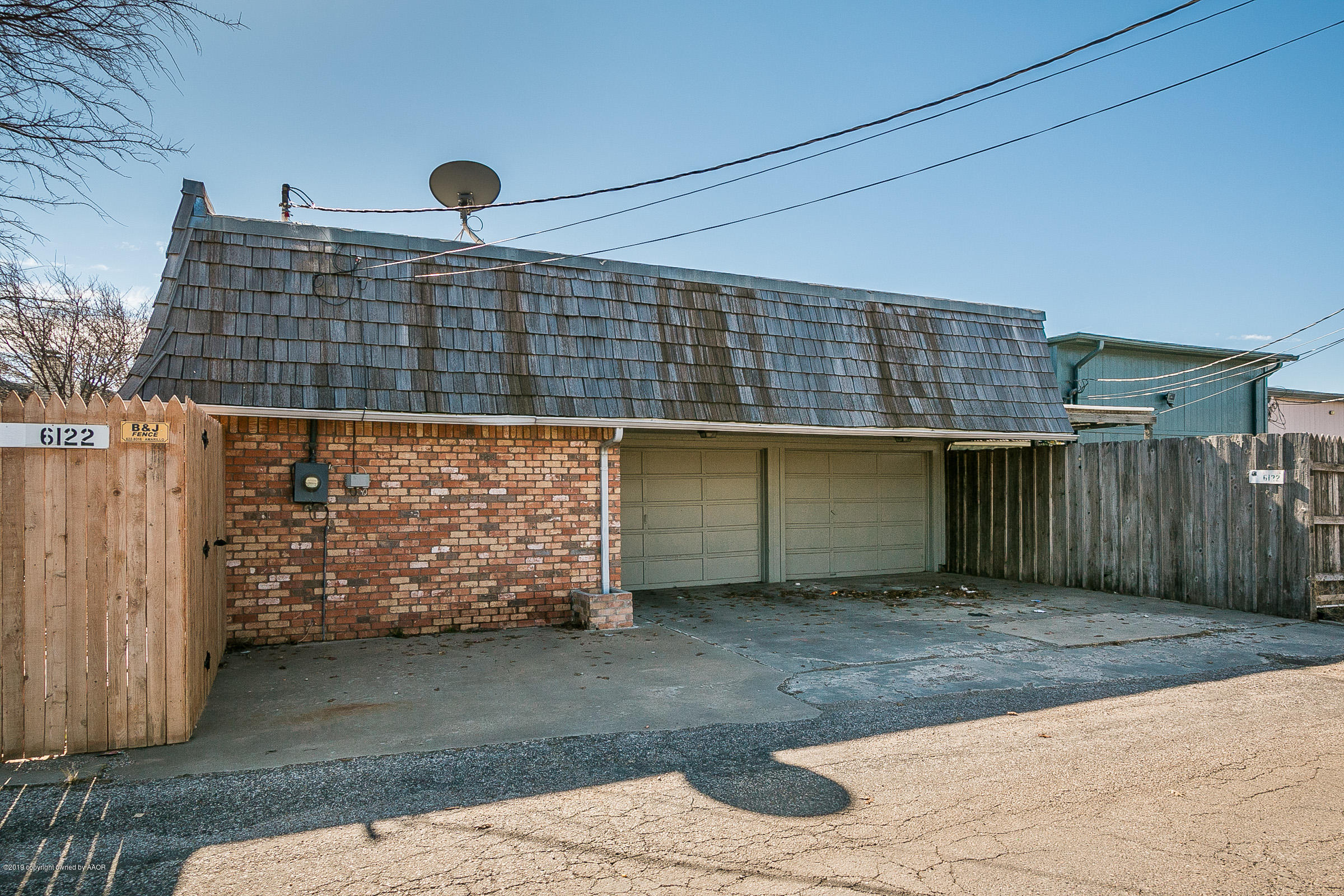 6122 Belpree Road Amarillo, TX 79106 - Photo 34 of 34 Garage