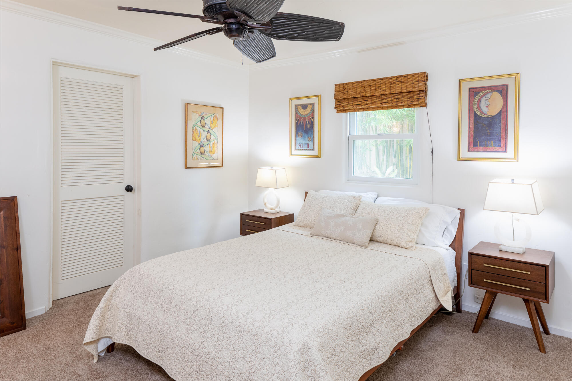 22 Pine Drive Santa Barbara, CA 93105 - Photo 8 of 12 a bedroom with a bed and a window