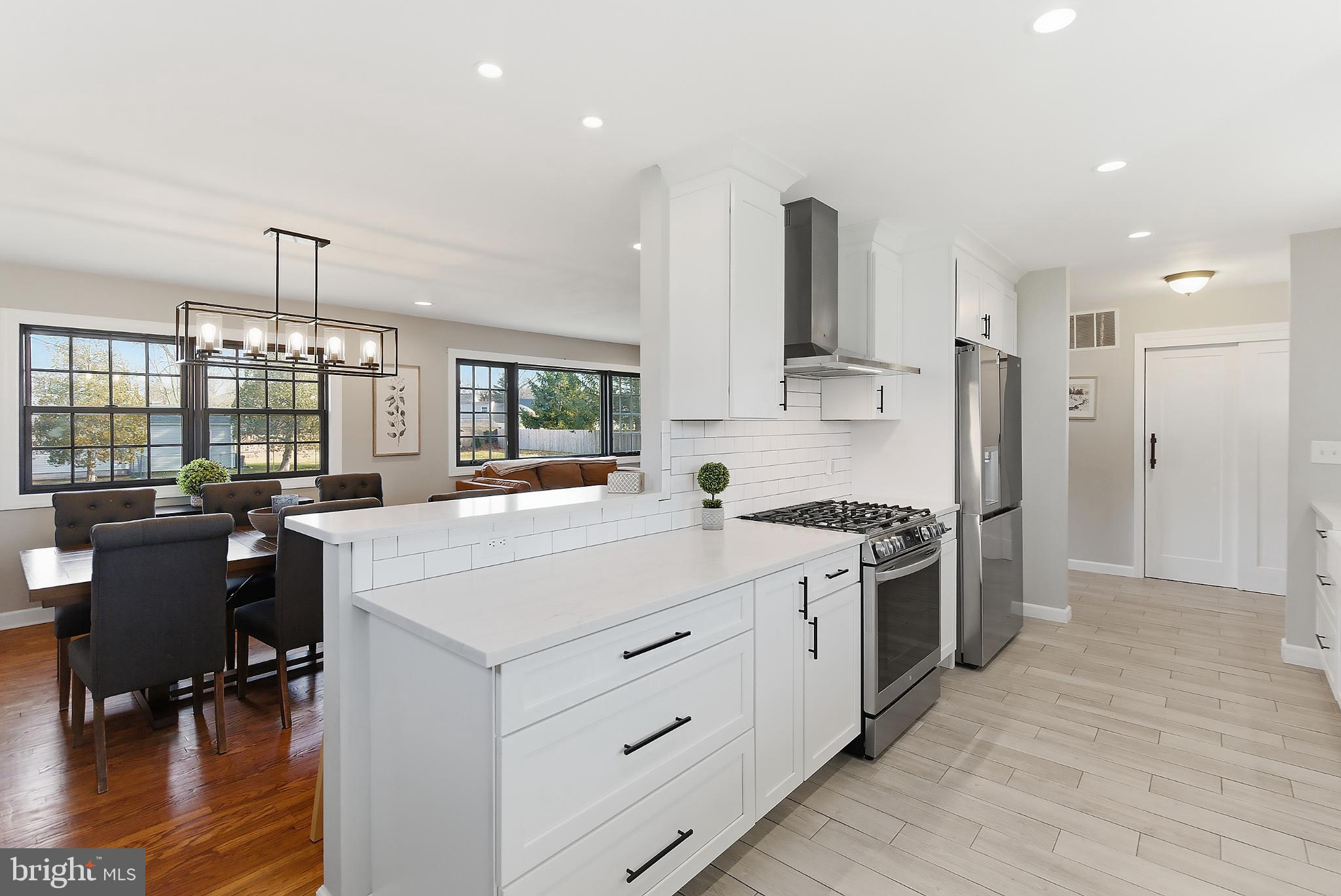 25 Whitman Road Hamilton, NJ 08619 - Photo 10 of 30 Modern kitchen with open dining area.