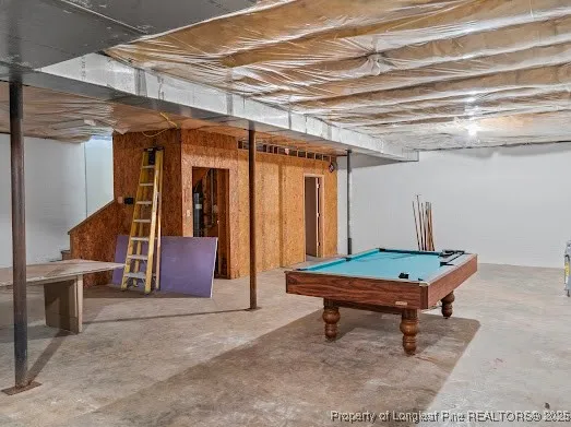 a room with gym equipment