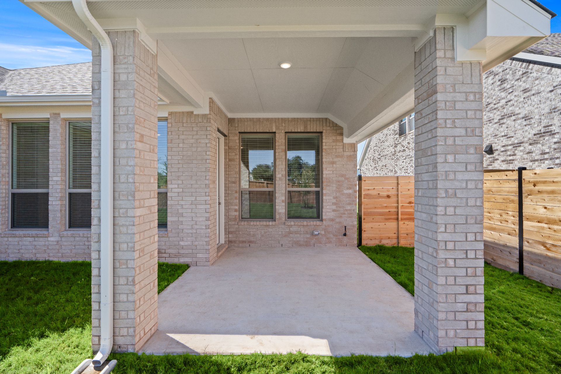 336 Ridgewell Loop Georgetown, TX 78633 - Photo 20 of 31 a front view of a house with a yard and garage