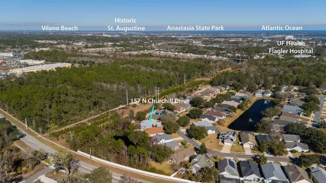 $364,900 | 157 North Churchill Drive, St. Augustine, FL 32086