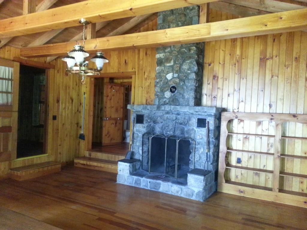 10 Ledges Road Bridgton, ME 04009 - Photo 3 of 13 Great stone fireplace in living room