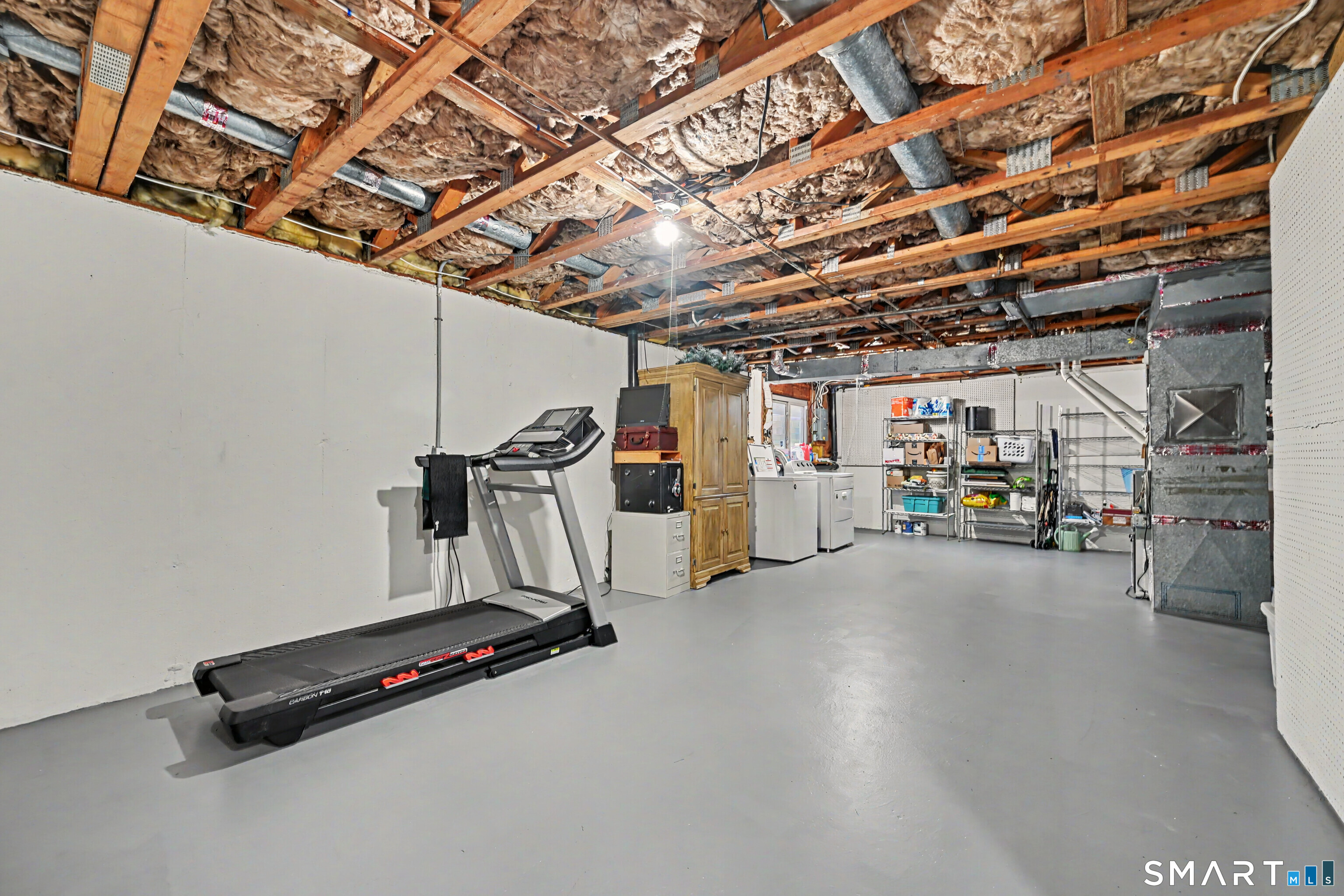 42 Powder Mill Road, Unit B Stratford, CT 06614 - Photo 26 of 40 Lower Level with high ceilings