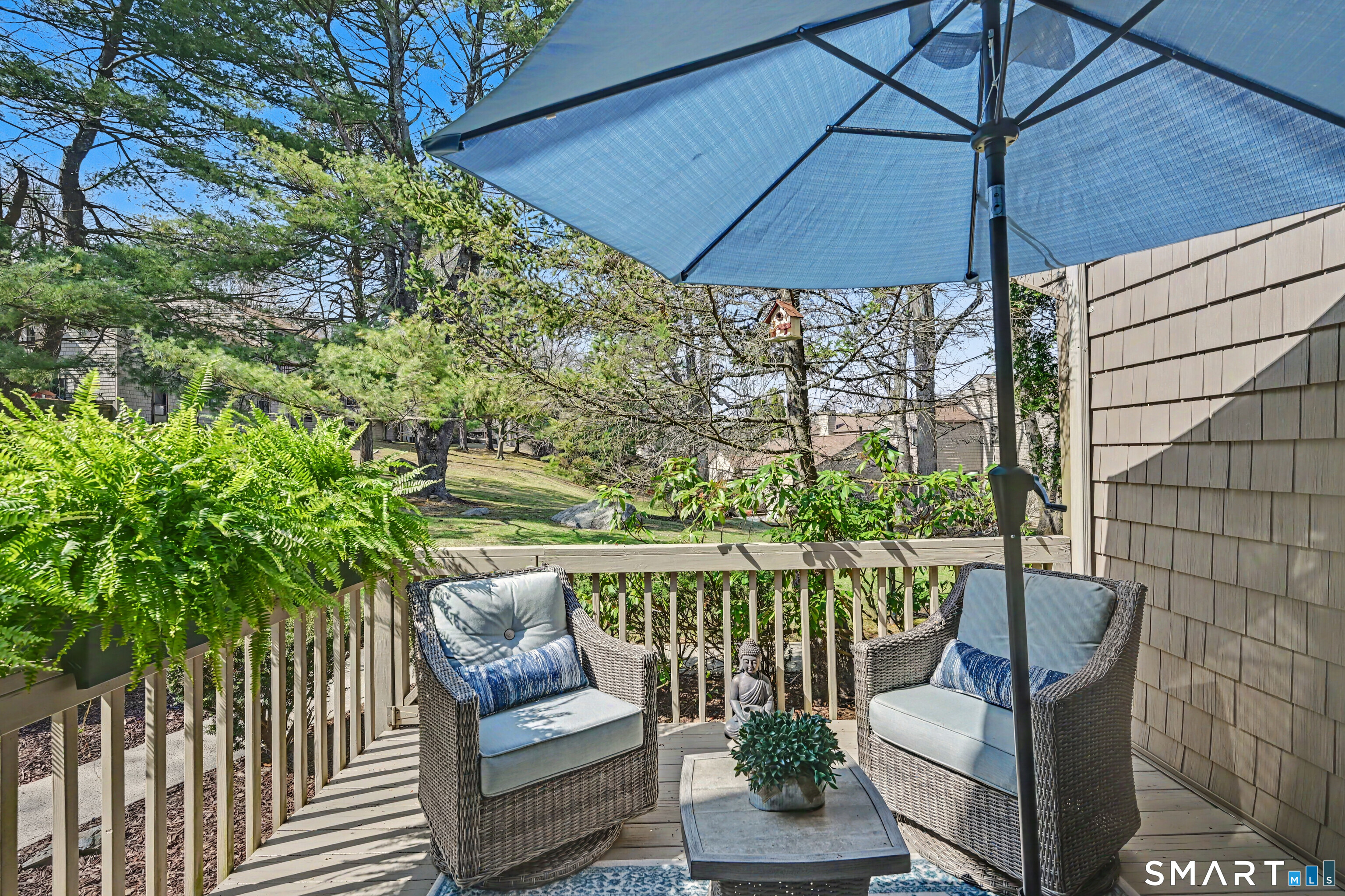 42 Powder Mill Road, Unit B Stratford, CT 06614 - Photo 28 of 40 Private & Cozy Deck