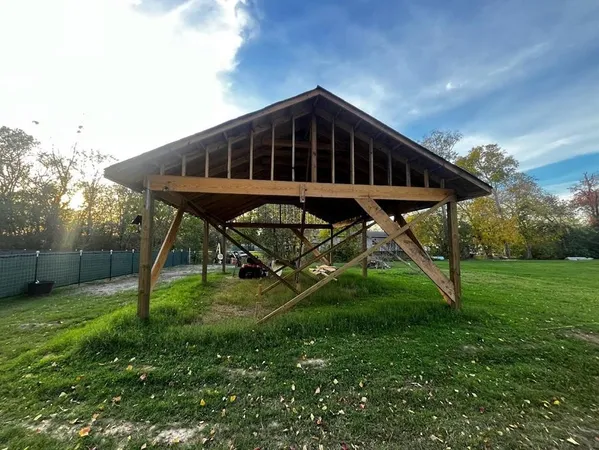 a sign that is on the side of a house