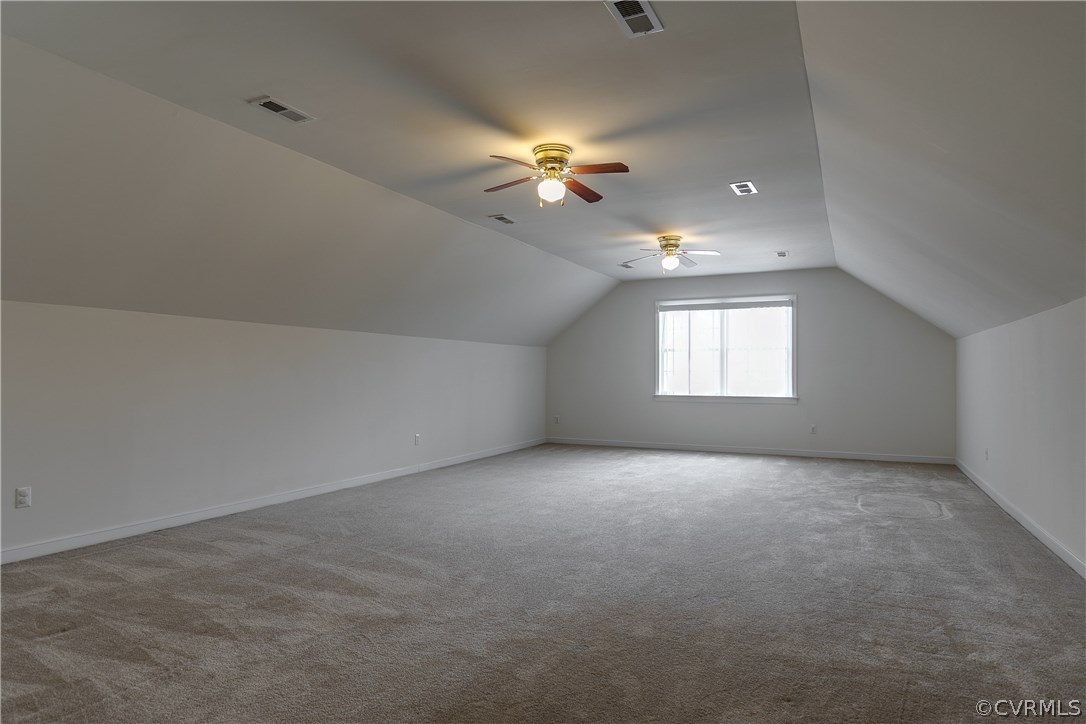 1418 Goswick Ridge Road Midlothian, VA 23114 - Photo 36 of 47 an empty room with a window and a ceiling fan