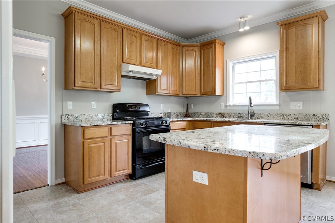 1418 Goswick Ridge Road Midlothian, VA 23114 - Photo 10 of 47 a kitchen with granite countertop cabinets stainless steel appliances a sink and a window