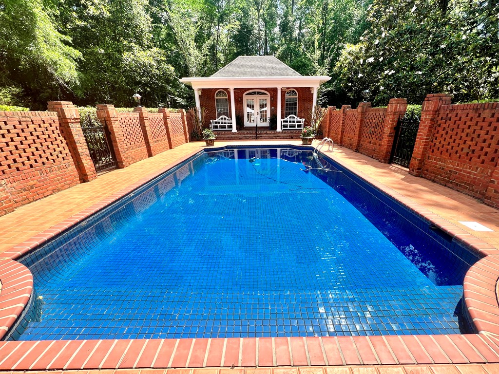 1 Brannon Ridge Road Dothan, AL 36303 - Photo 22 of 47 Porcelain tile pool + pool house