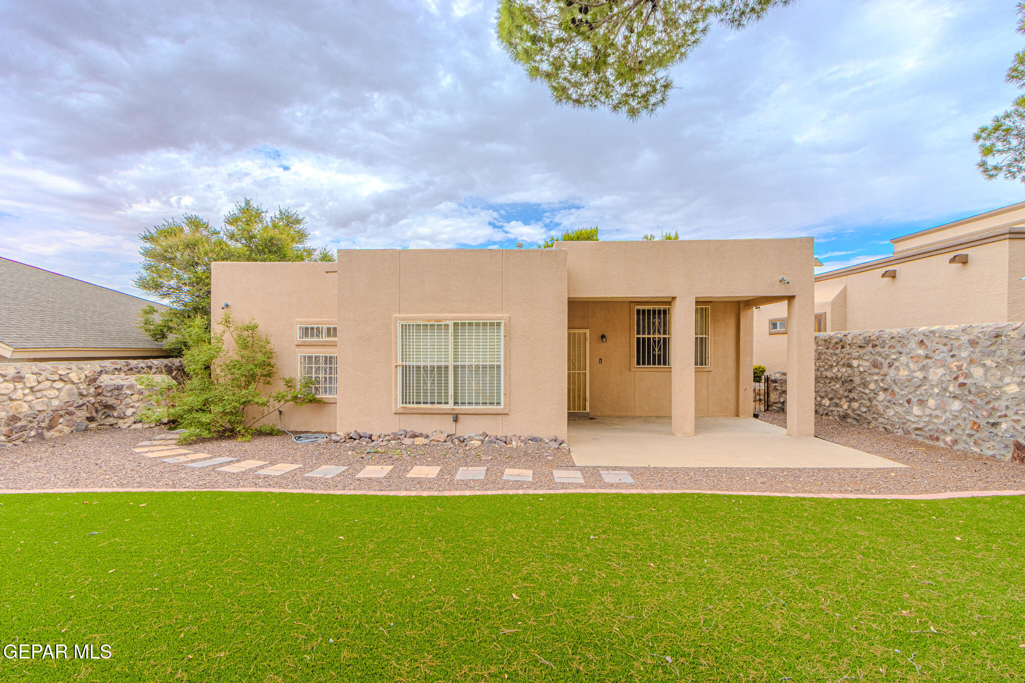 1420 Black Ridge Drive El Paso, TX 79912 - Photo 27 of 34 Backyard View from Back Wall